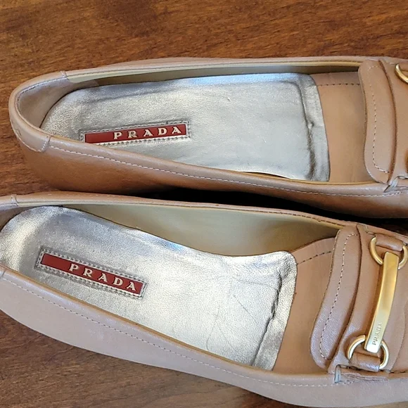 Prada Leather Loafers - Picture 7 of 12